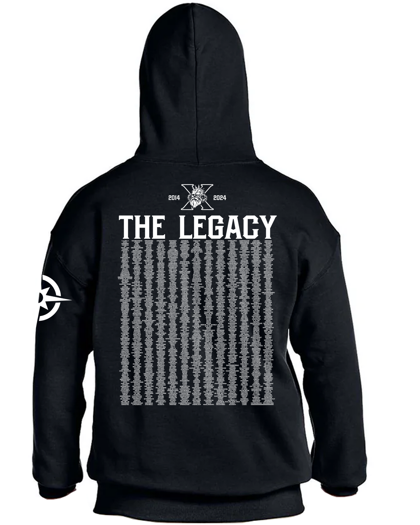 Beardageddon Zip Up Hoodie 10 Year Celebration