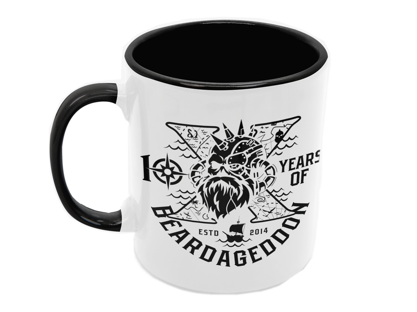 Beardageddon Mug 10 Year Celebration
