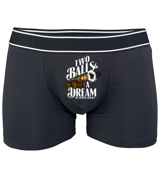 Beardageddon Boxer Shorts 2 Balls and a Dream