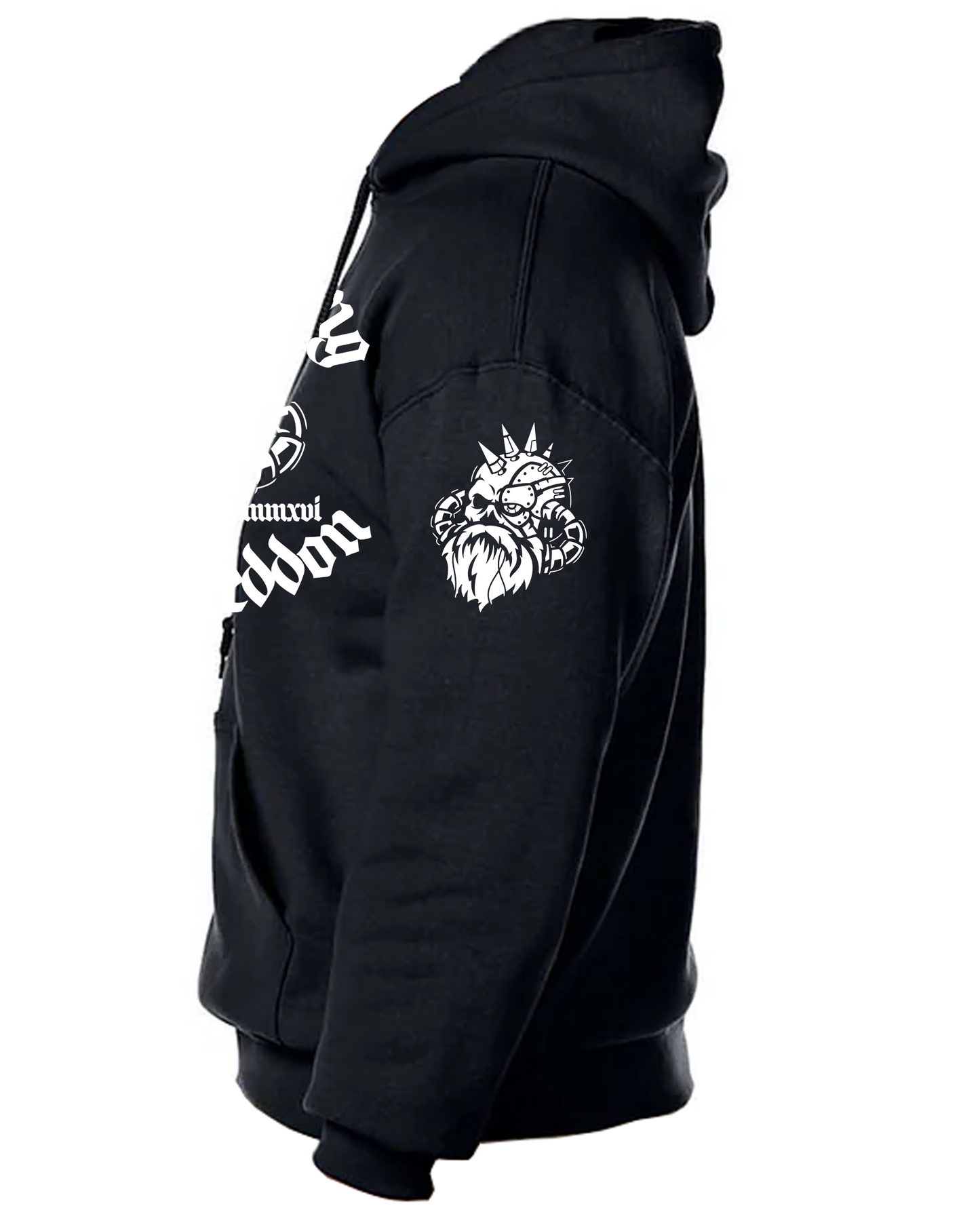 Beardageddon Zip Up Hoodie Death Is Coming