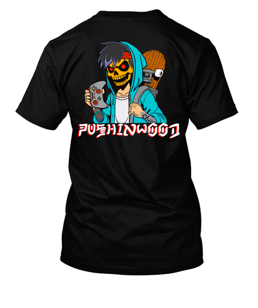 Pocket OG Logo T Shirt With Controller Logo Backprint