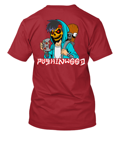 Pocket OG Logo T Shirt With Controller Logo Backprint