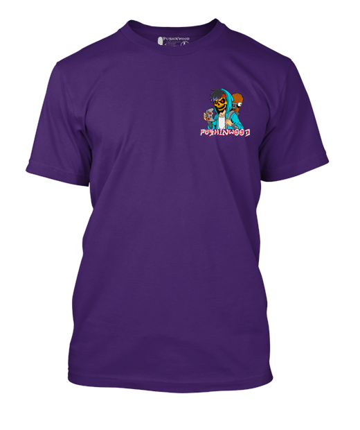 Pocket Controller Logo T Shirt With Octo Backprint