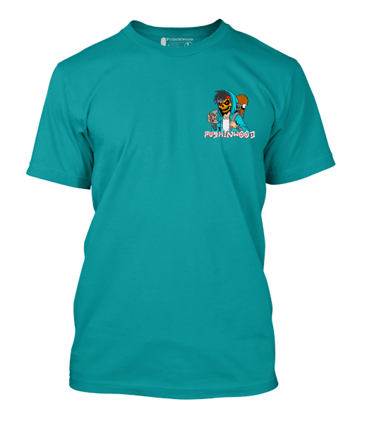 Pocket Controller Logo T Shirt With Octo Backprint