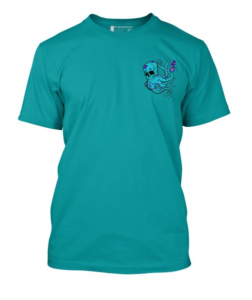 Pocket Octo T Shirt With OG Logo Backprint