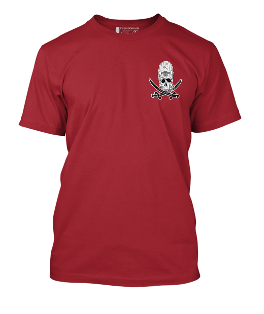Pocket OG Logo T Shirt With Controller Logo Backprint