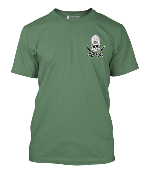 Pocket OG Logo T Shirt With Controller Logo Backprint
