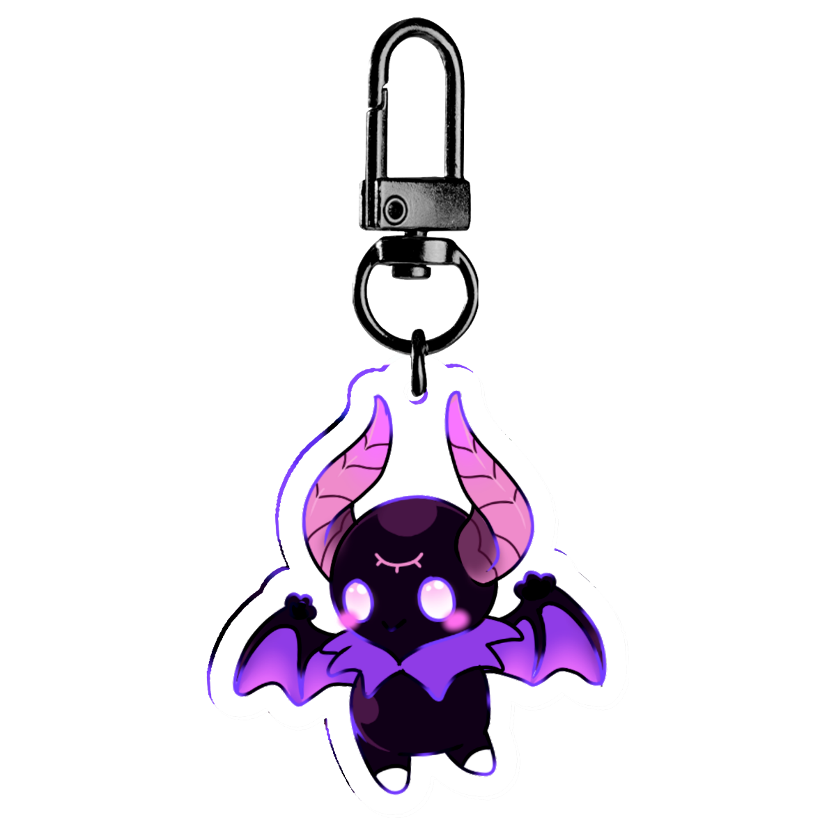 Bibu Acrylic Keychain