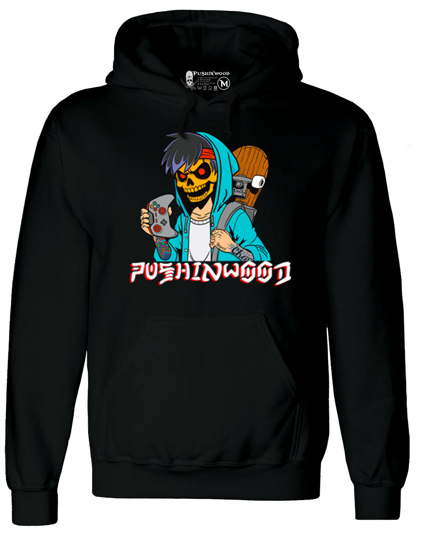 PushinWood Controller Logo hoodie