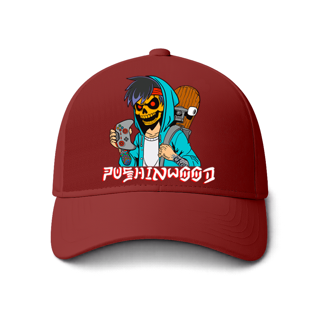 PushinWood Controller Large Print Printed Cap