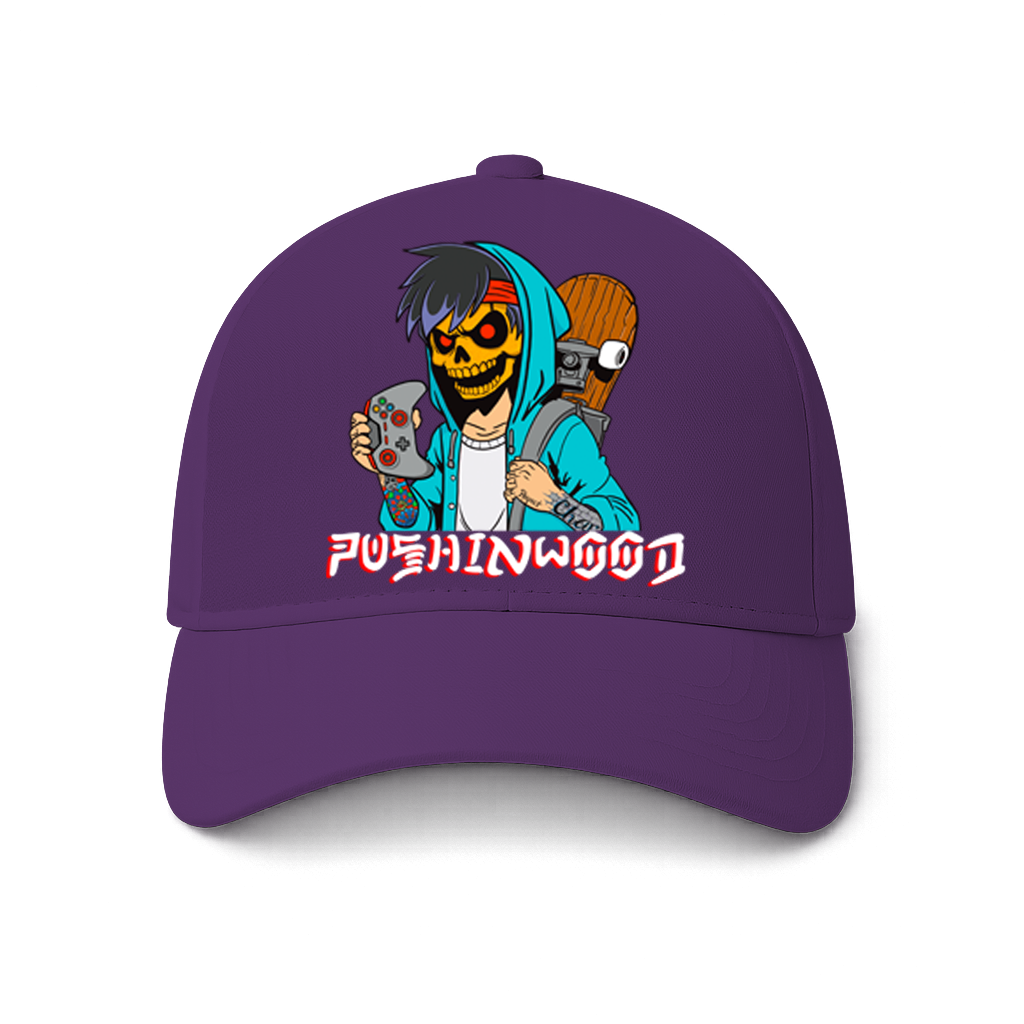 PushinWood Controller Large Print Printed Cap