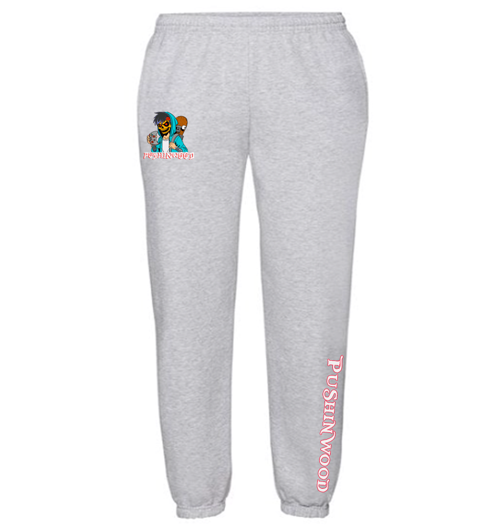 PushinWood Controller Logo Joggers with Leg Print
