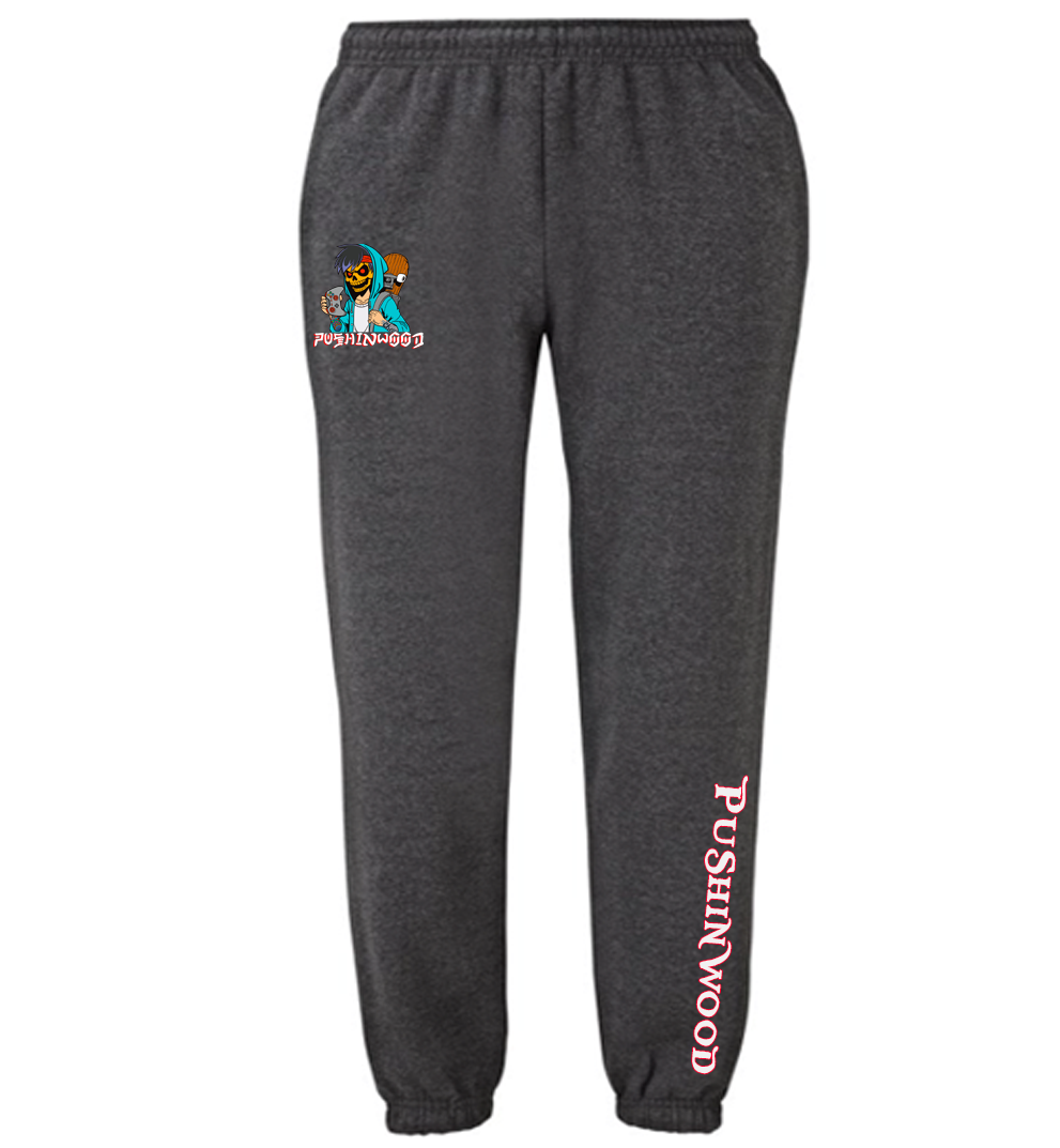 PushinWood Controller Logo Joggers with Leg Print