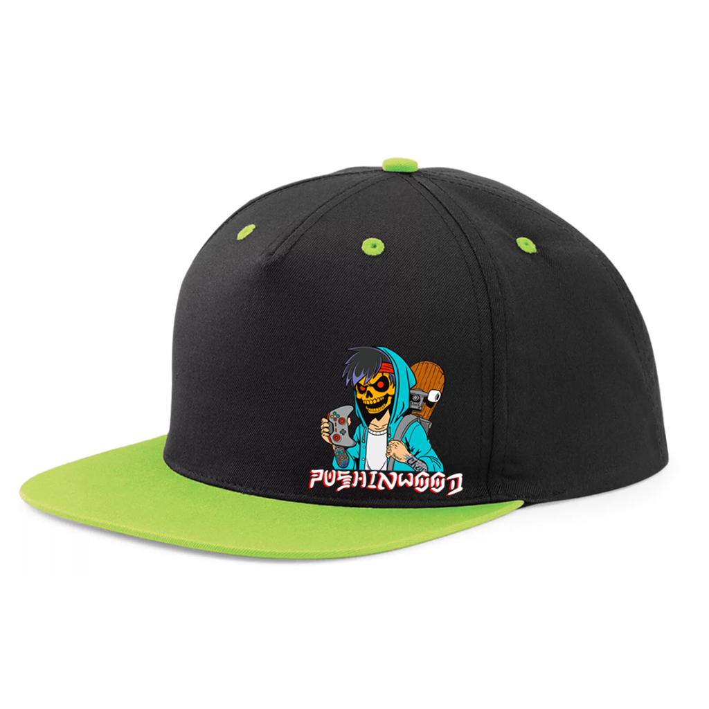 PushinWood Controller Printed 2 Tone Snapback Hat