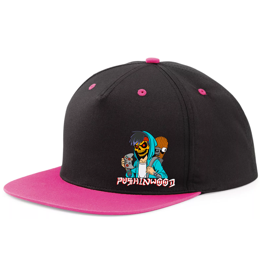 PushinWood Controller Printed 2 Tone Snapback Hat