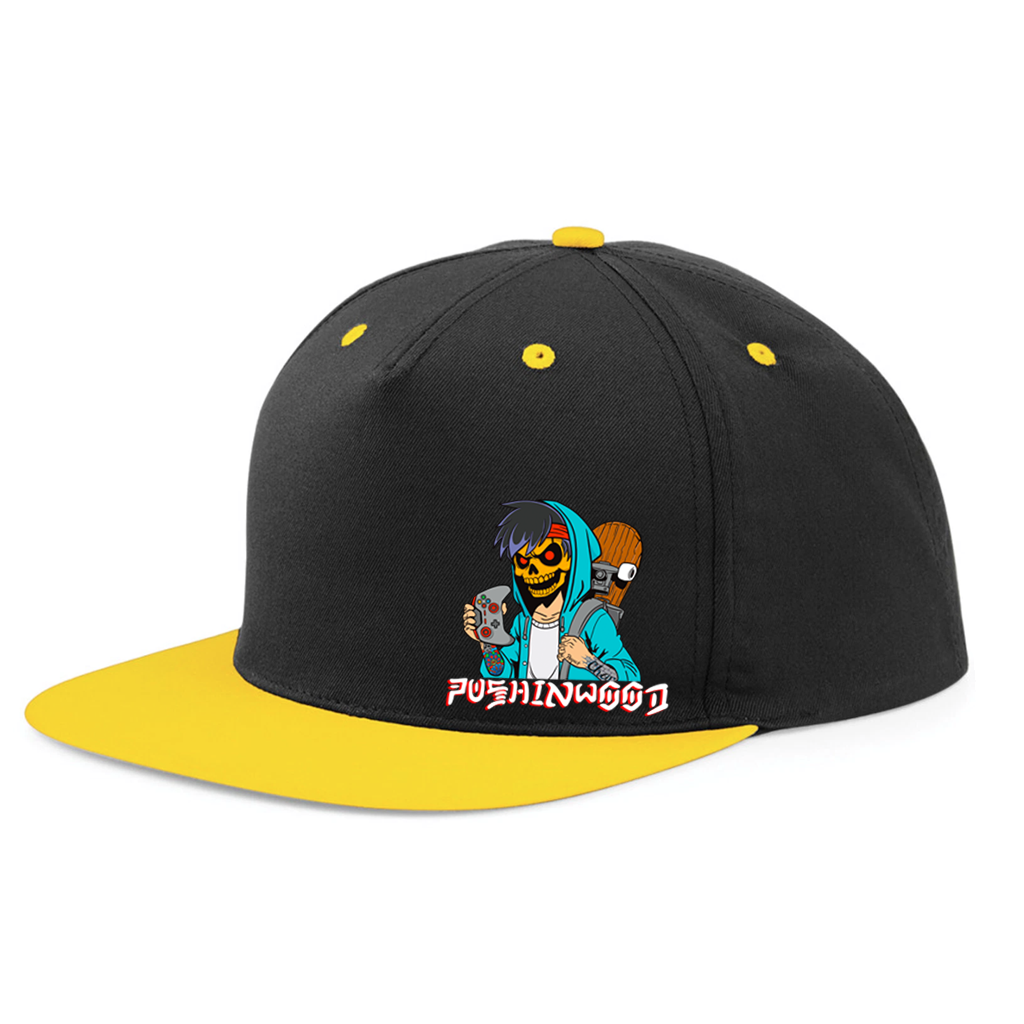 PushinWood Controller Printed 2 Tone Snapback Hat