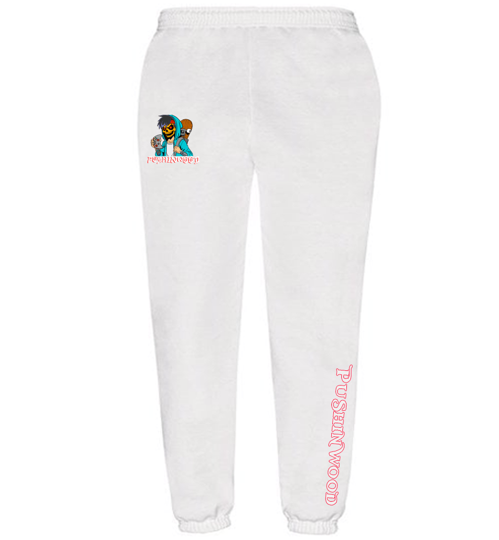 PushinWood Controller Logo Joggers with Leg Print