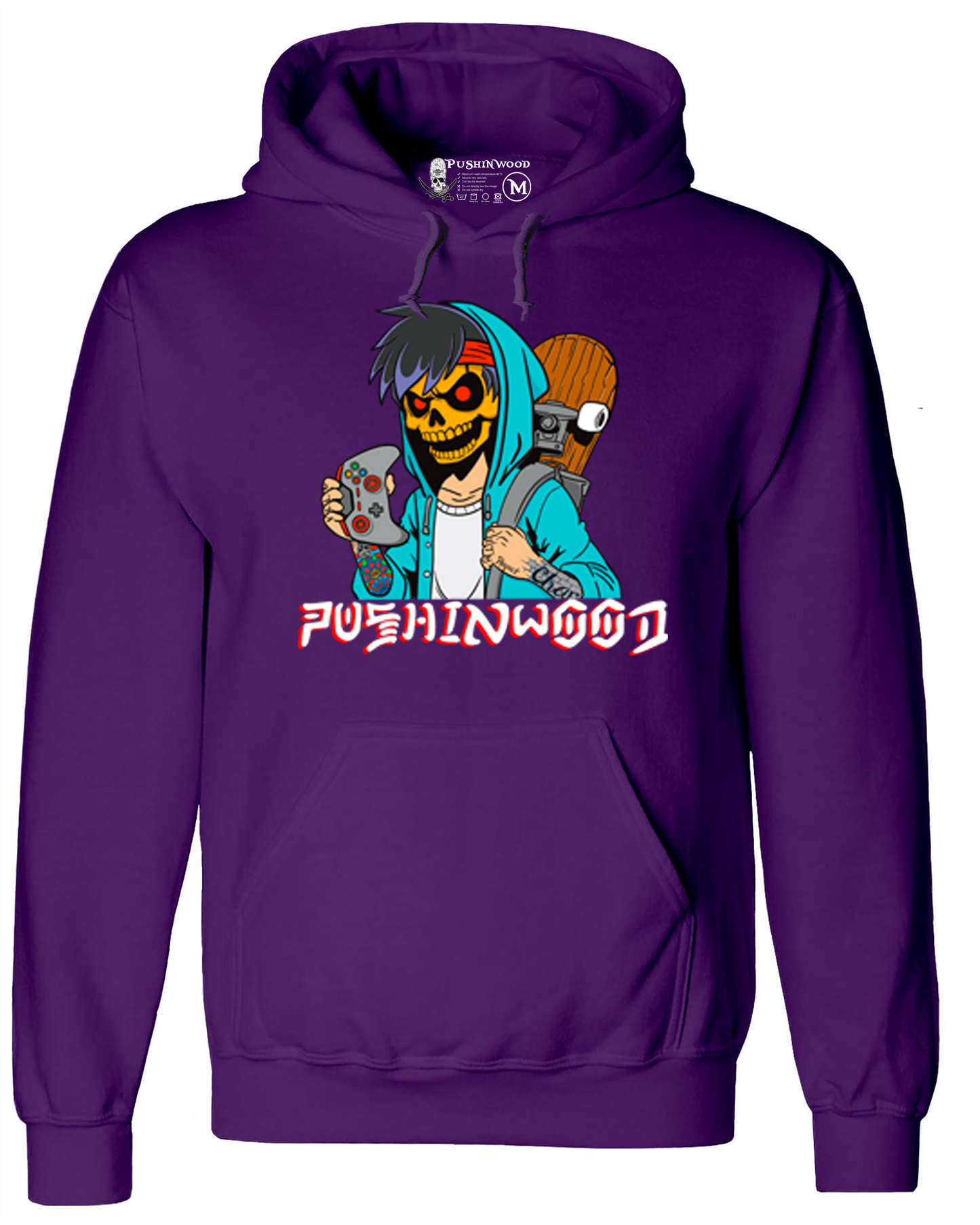 PushinWood Controller Logo hoodie