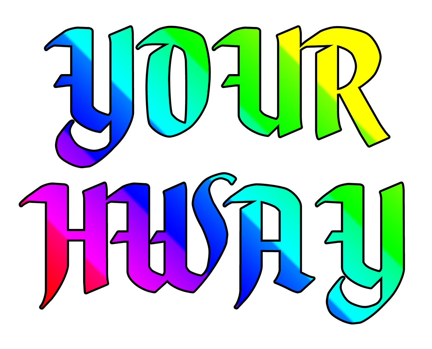 YOUR HWAY! Sound The Warcry Design Travel Mug