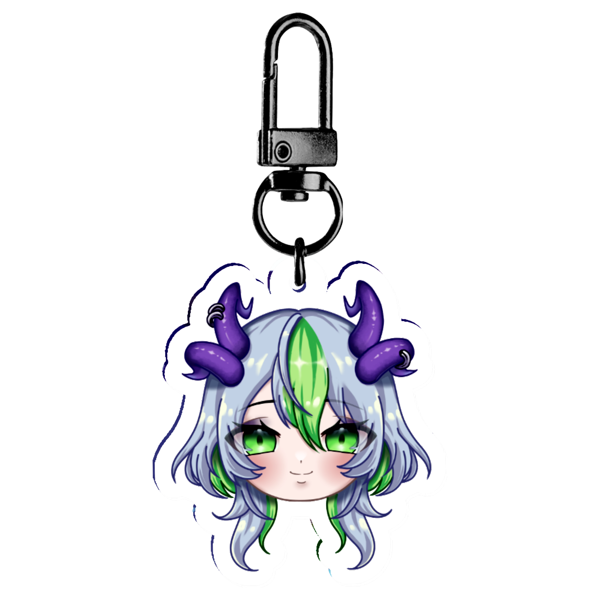 Froot Head Acrylic Keychain