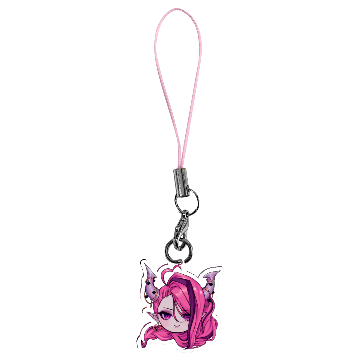 Ironmouse Underworld Acrylic Phone Charm