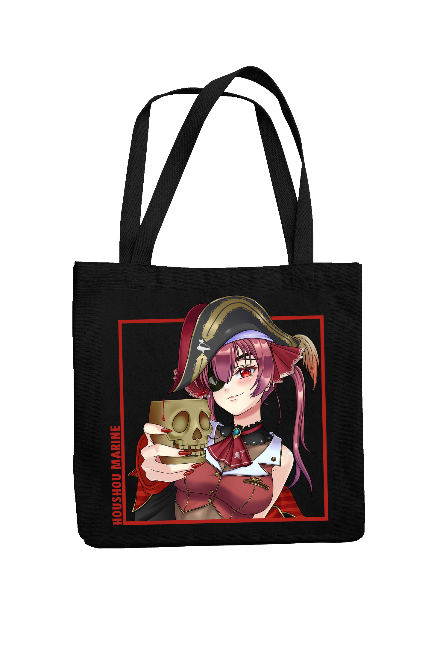 Houshou Marine Square Designed Tote Bag
