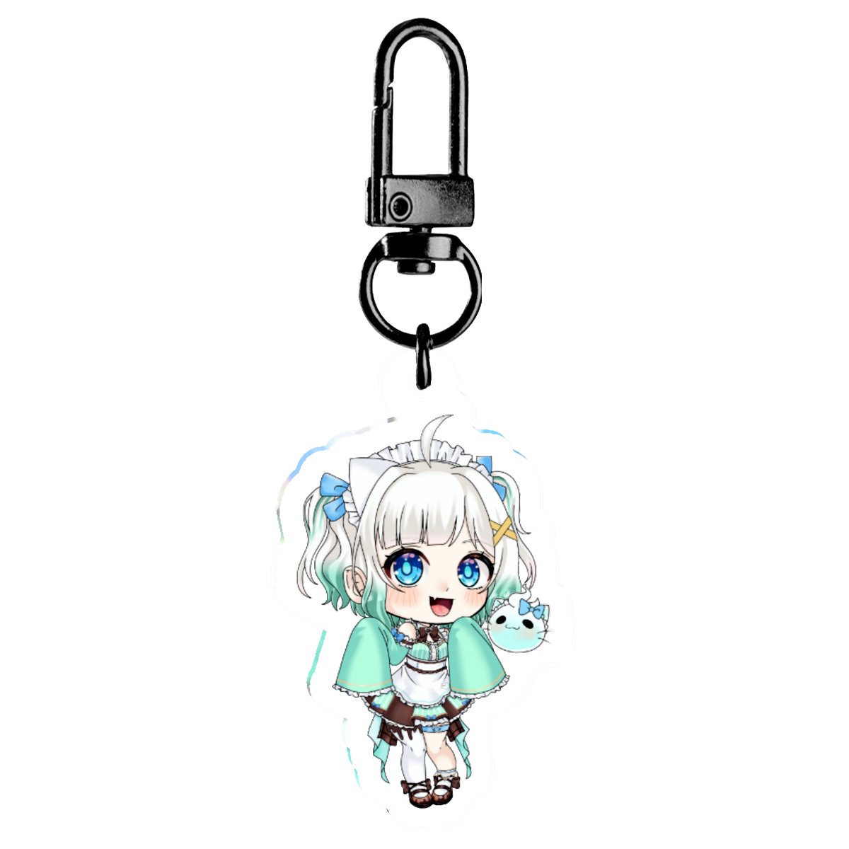 Mint Full Body Acrylic Keychain