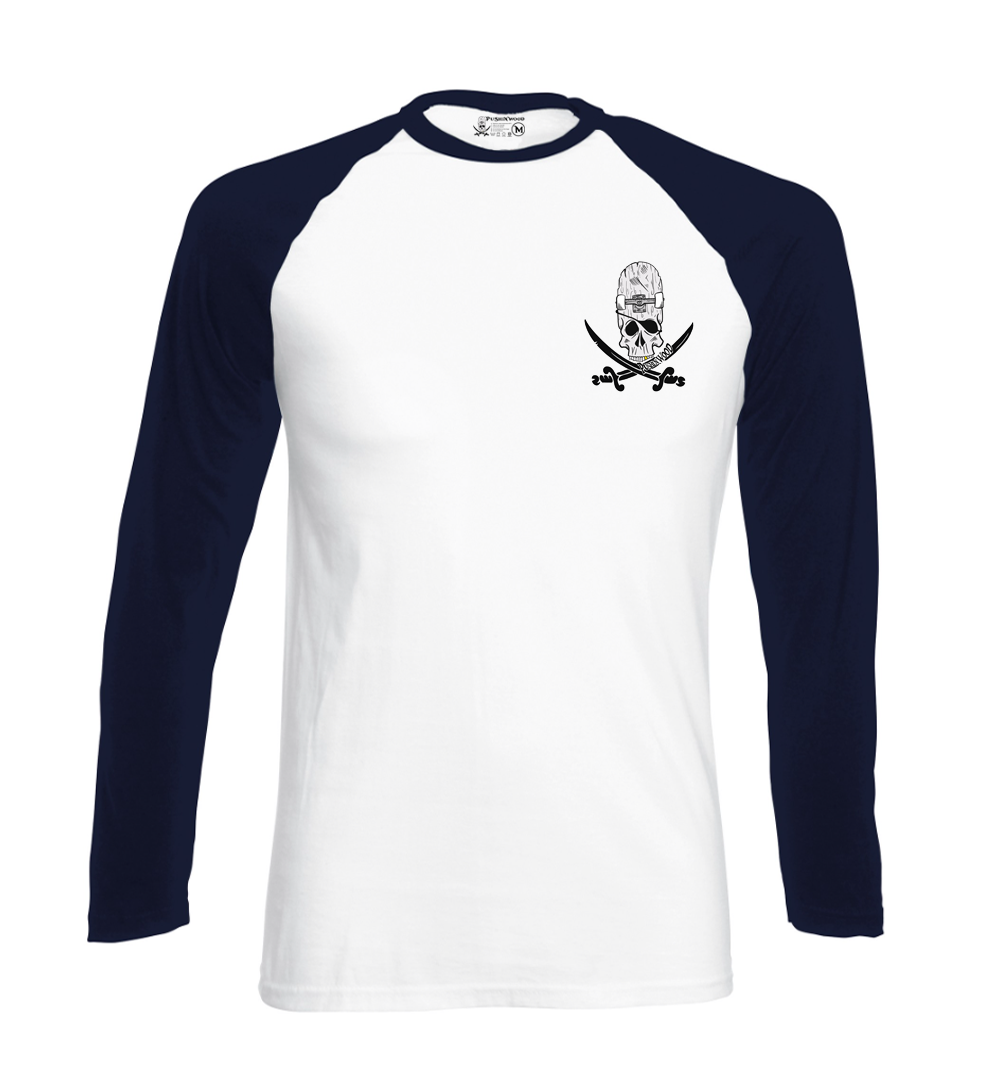 Pocket OG Logo Long 2 Tone T Shirt With Octo Backprint