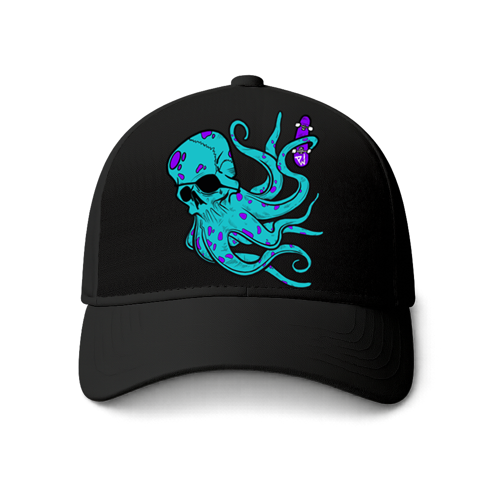 PushinWood Octo Large Print Printed Cap
