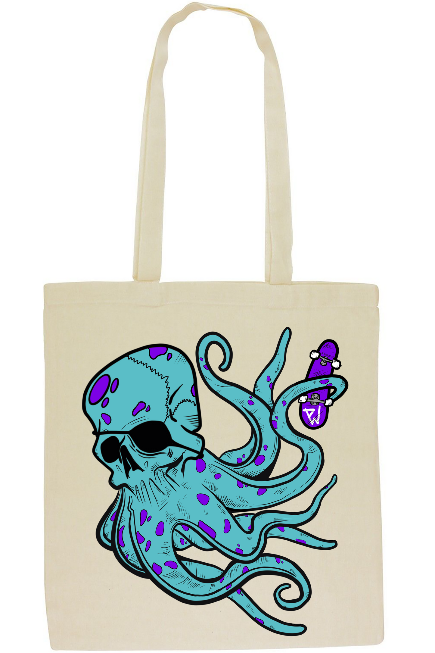 PushinWood Octo Tote Bag