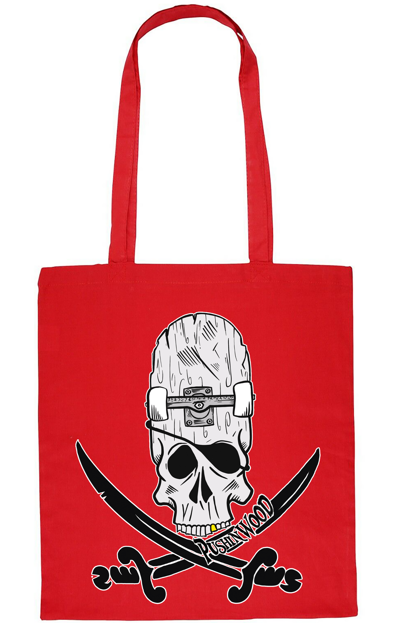 PushinWood OG Logo Tote Bag