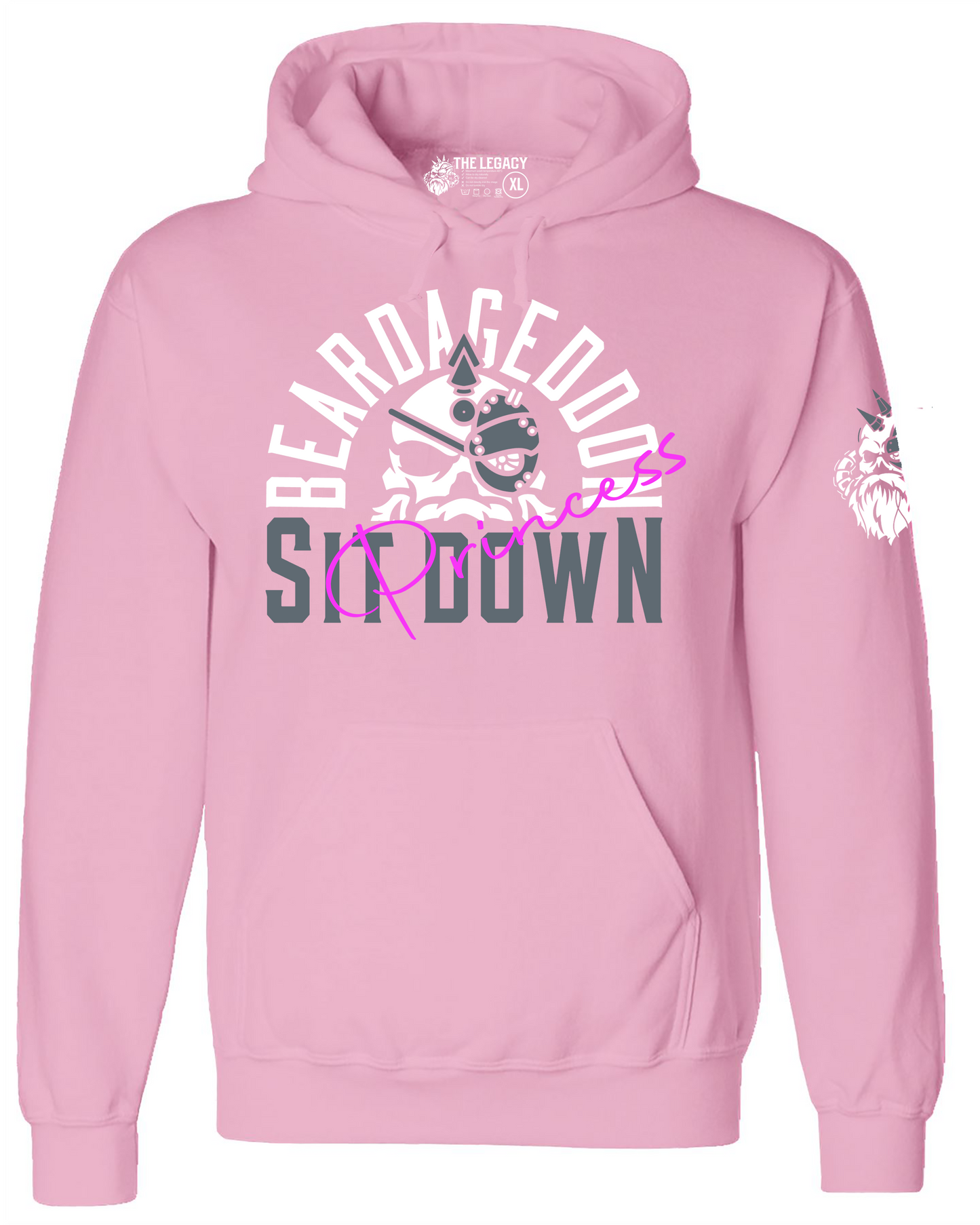 Beardageddon Sit Down Princess With Optional Arm Print
