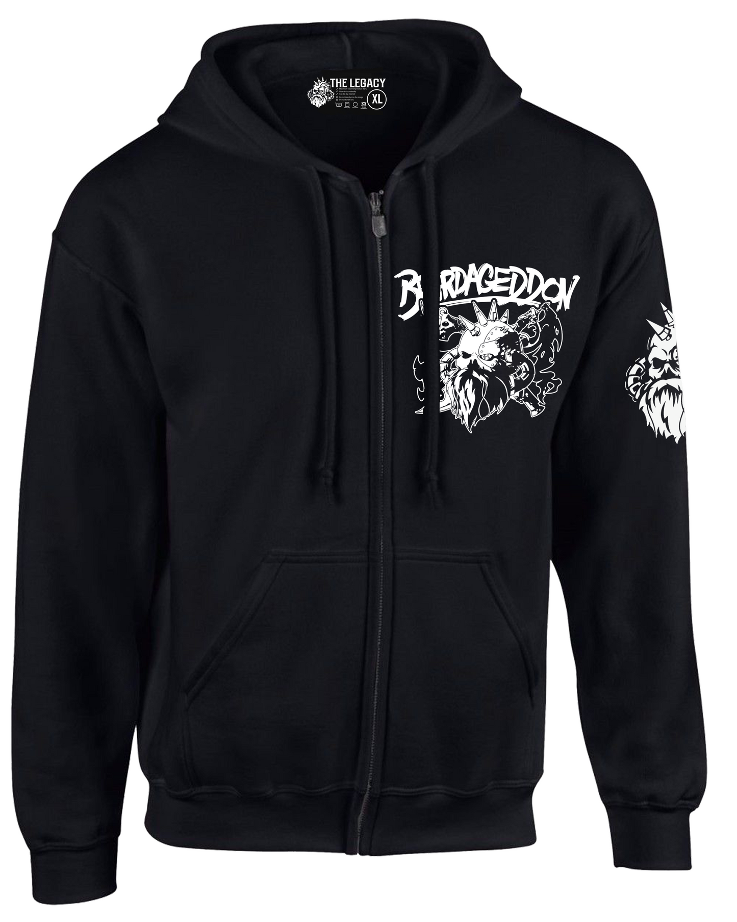 Beardageddon Zip Up Hoodie Sailors Beware