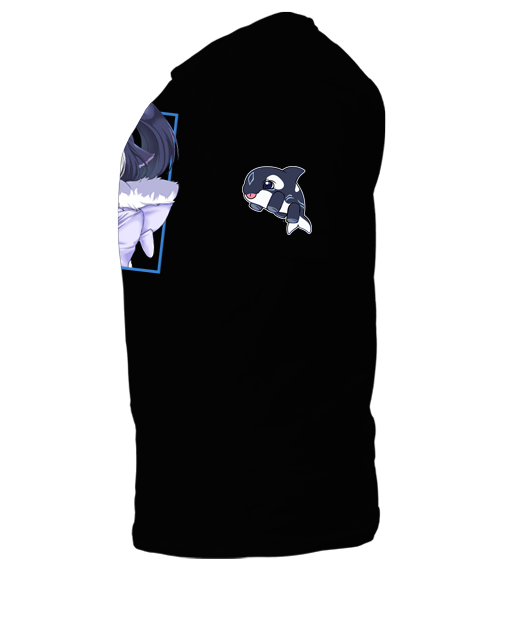 ShyLily Square Designed T-Shirt with Sleeve Mascot.