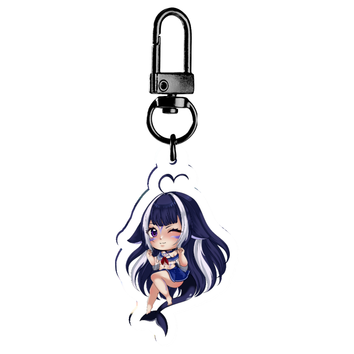 Shylily Tail Acrylic Keychain