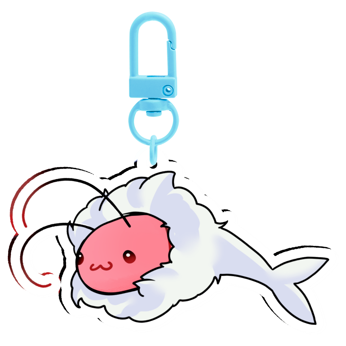 Shylily Shrimpie Acrylic Keychain