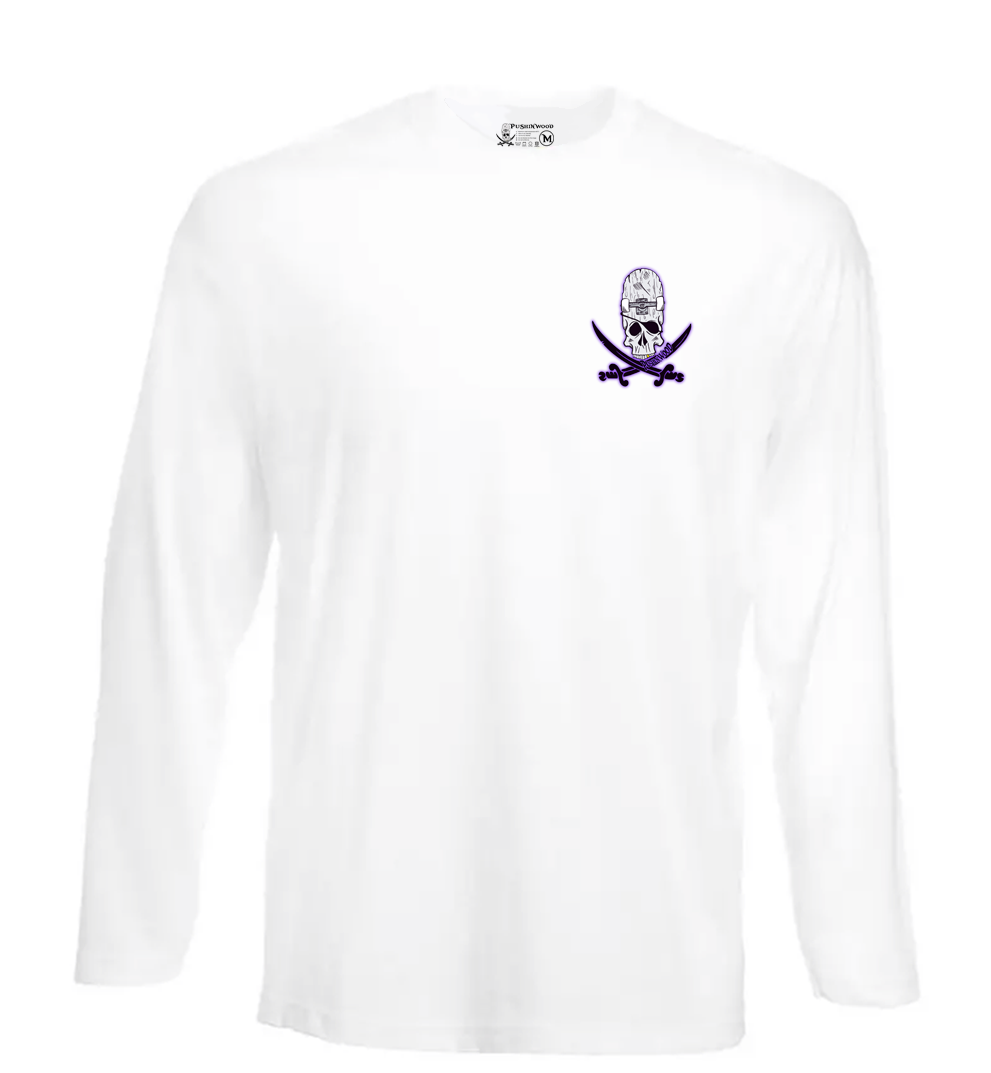 Pocket OG Purple Haze Logo Long T Shirt With OG Logo Backprint