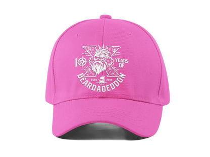 Beardageddon Embroidered Cap 10 Year Celebration