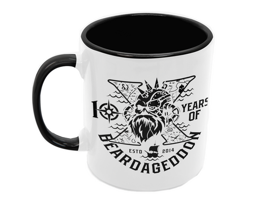 Beardageddon Mug 10 Year Celebration