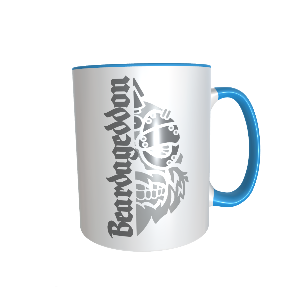 YOUR HWAY! Skull Design ceramic mug