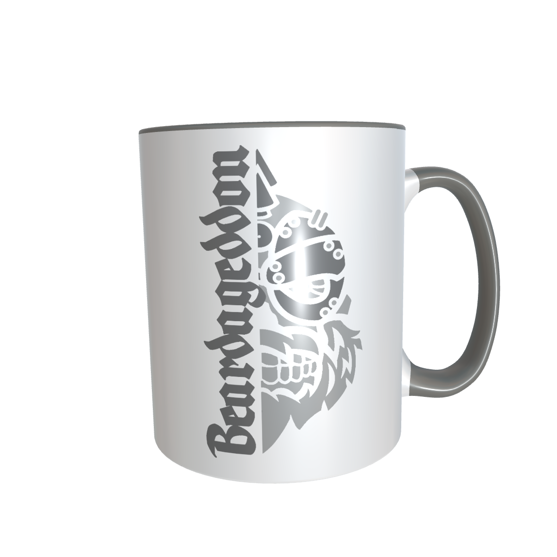 YOUR HWAY! Skull Design ceramic mug