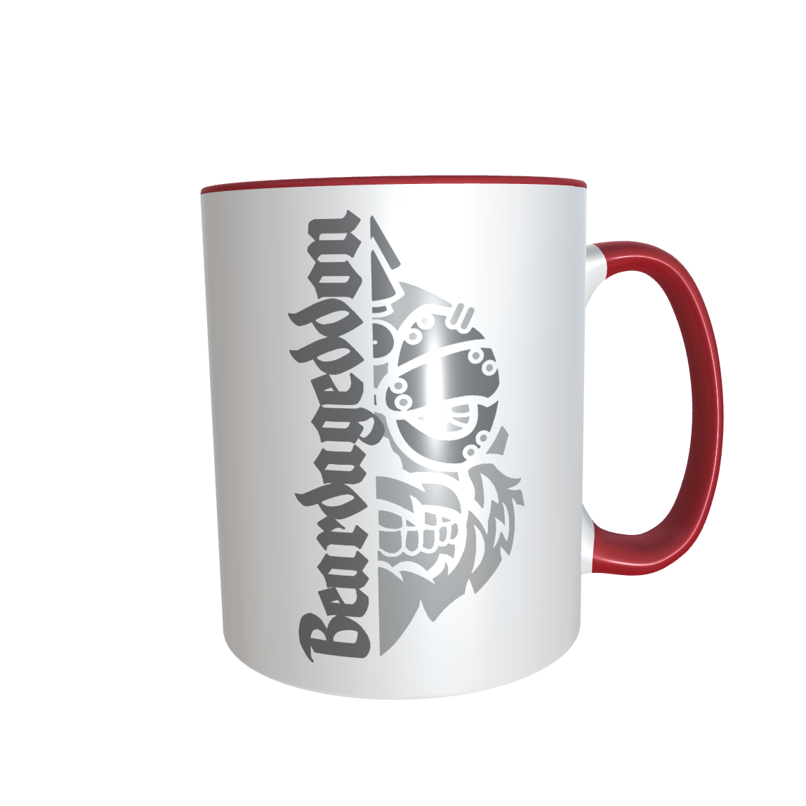 YOUR HWAY! Skull Design ceramic mug