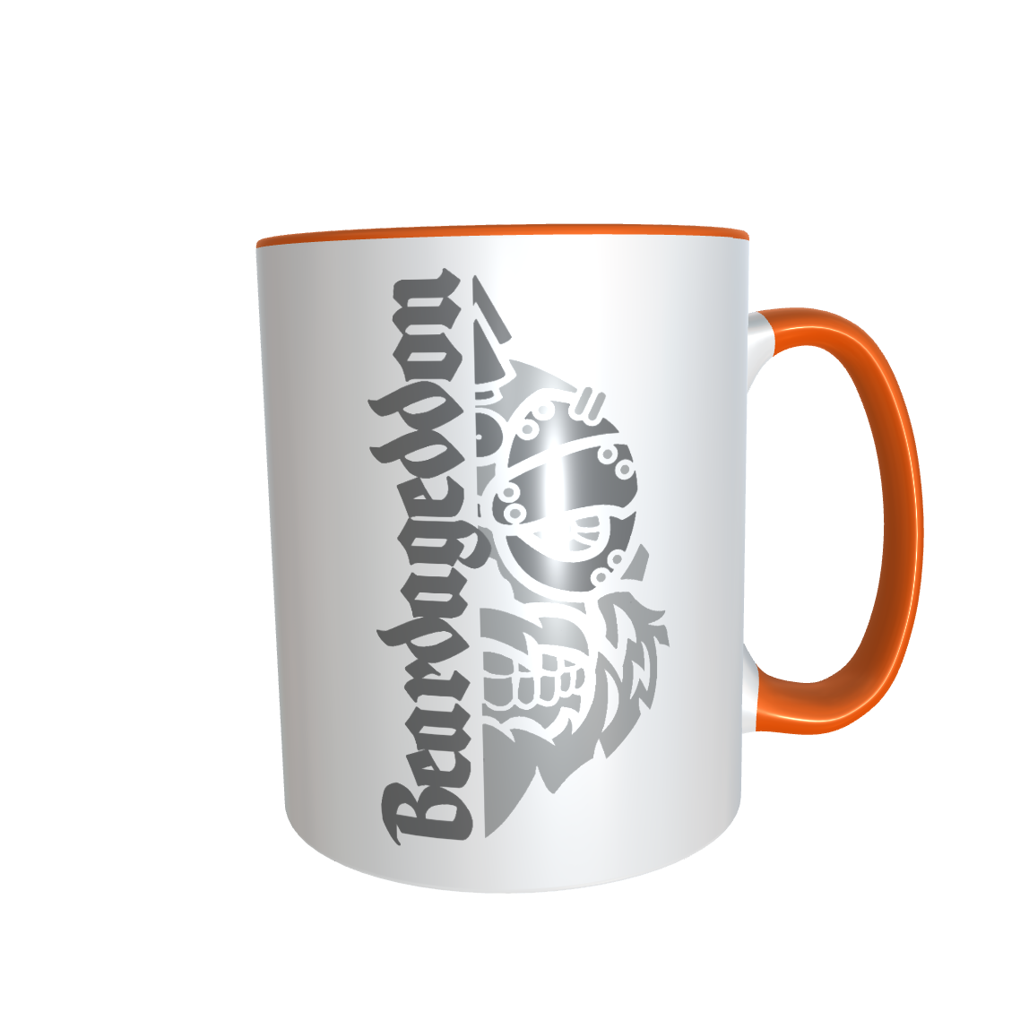 YOUR HWAY! Skull Design ceramic mug