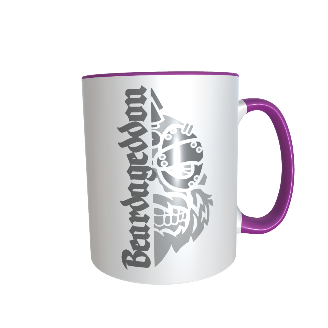 YOUR HWAY! Skull Design ceramic mug