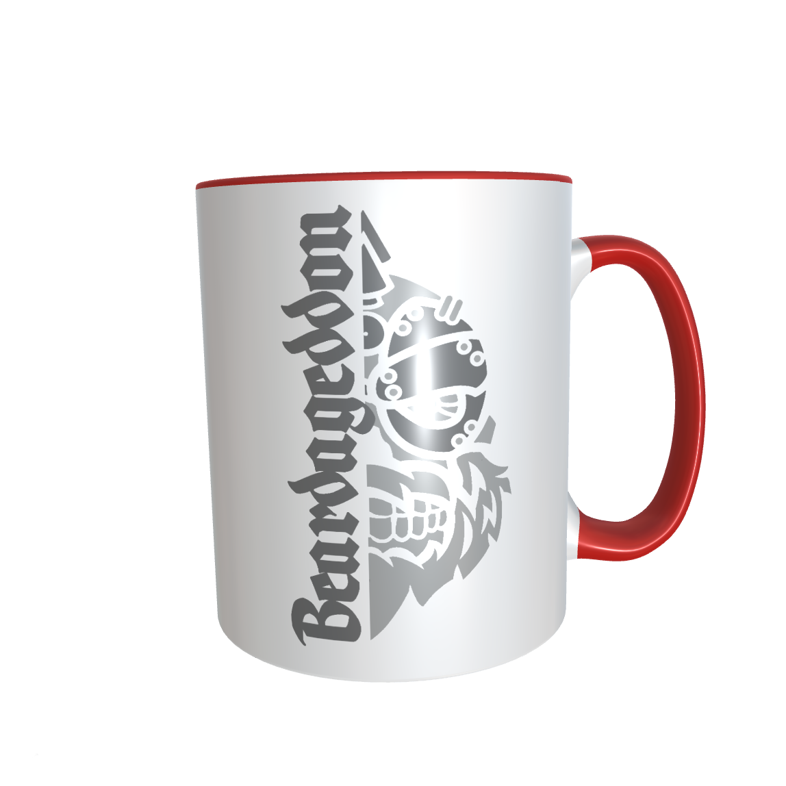 YOUR HWAY! Skull Design ceramic mug