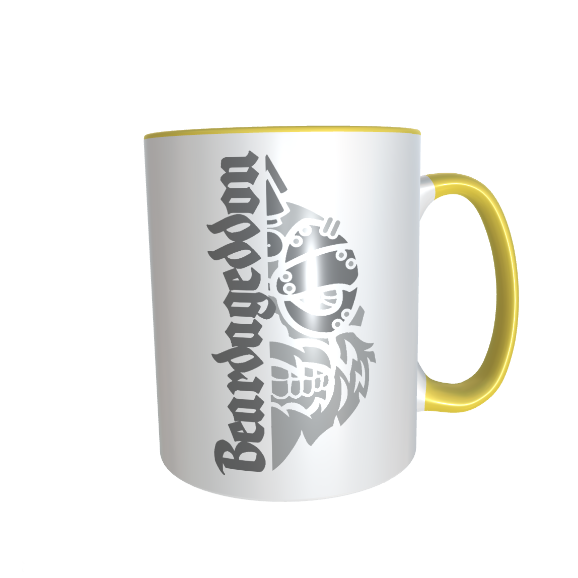 YOUR HWAY! Skull Design ceramic mug