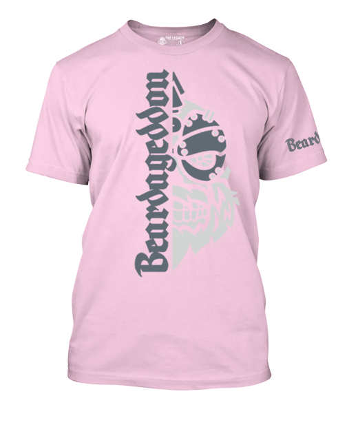 YOUR HWAY! Active Wear T-Shirt Half Skull Front-Grey Design