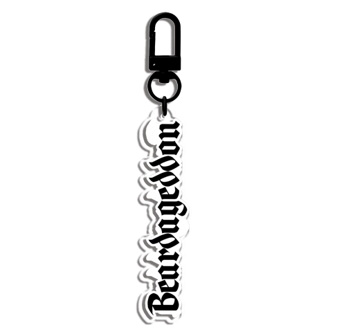 Beardageddon Keychain Logo