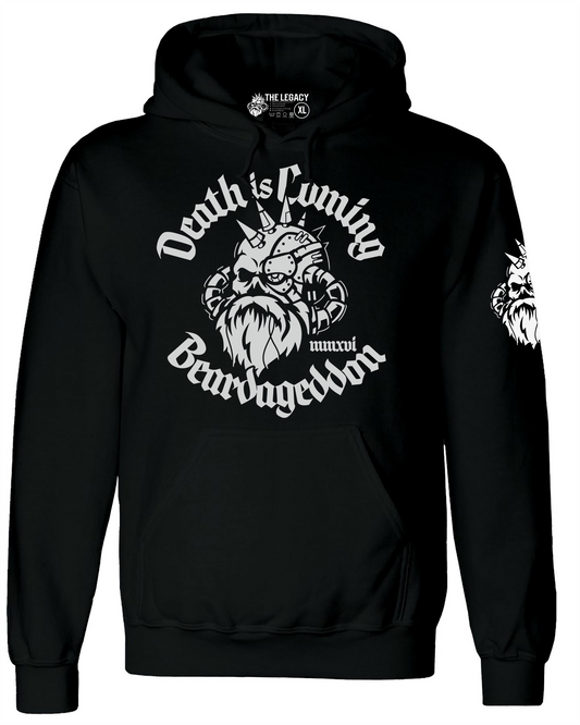 Beardageddon Hoodie Death Is Coming