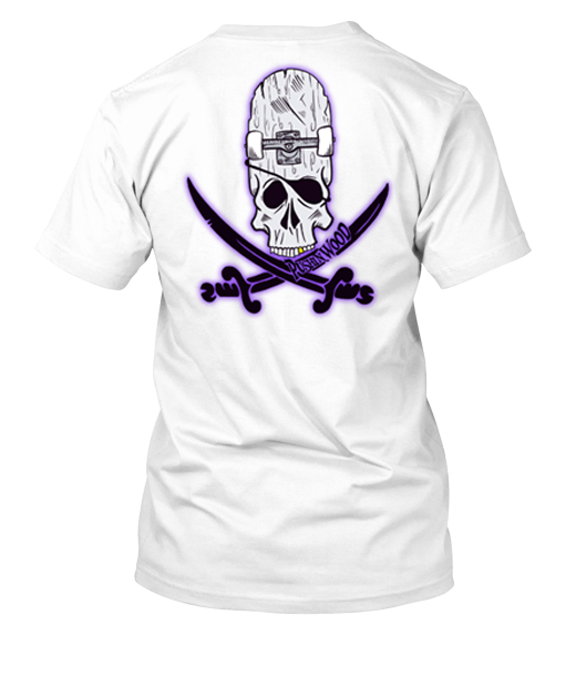 Pocket OG Logo T Shirt With OG Logo Haze Backprint